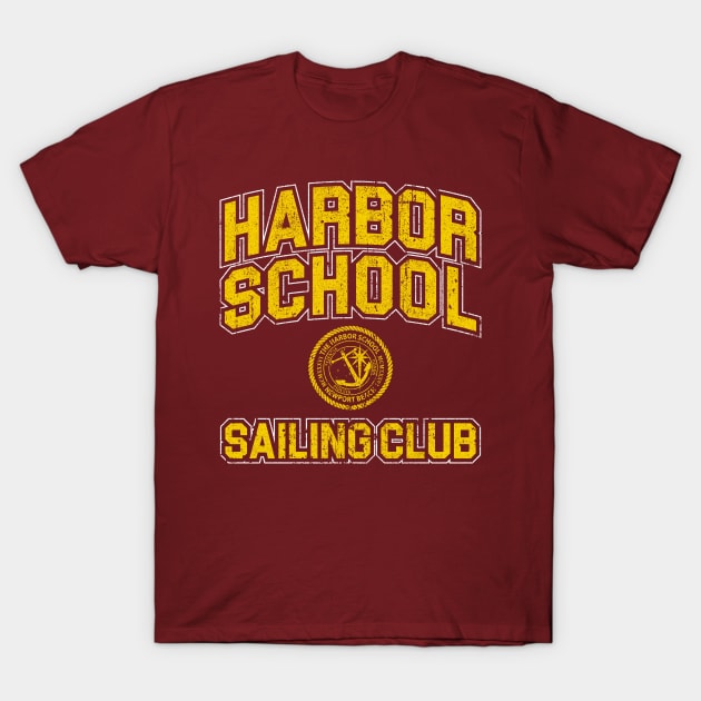 Harbor School Sailing Club - The OC T-Shirt by huckblade